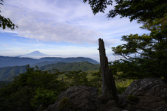 山頂から