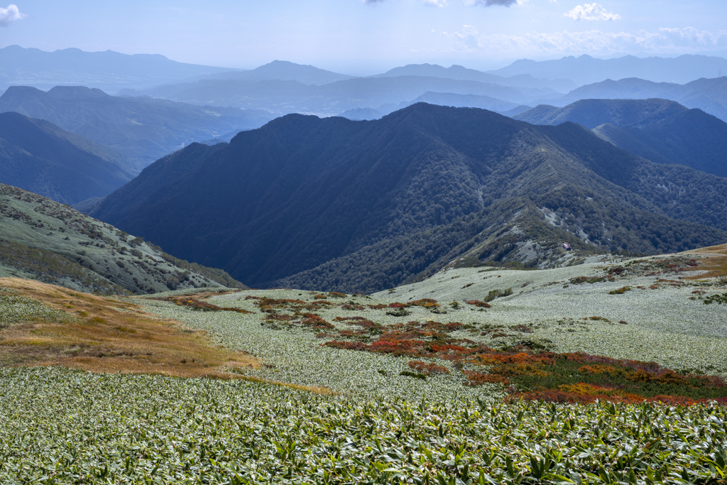 平標山から