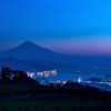 夜明けの富士－日本平茶畑から