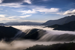 枝折峠の滝雲