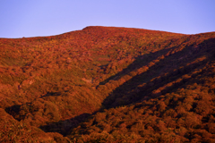 栗駒山染まる