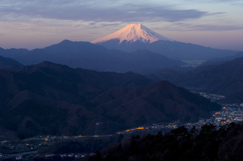 秀麗富嶽　7番の夜明け