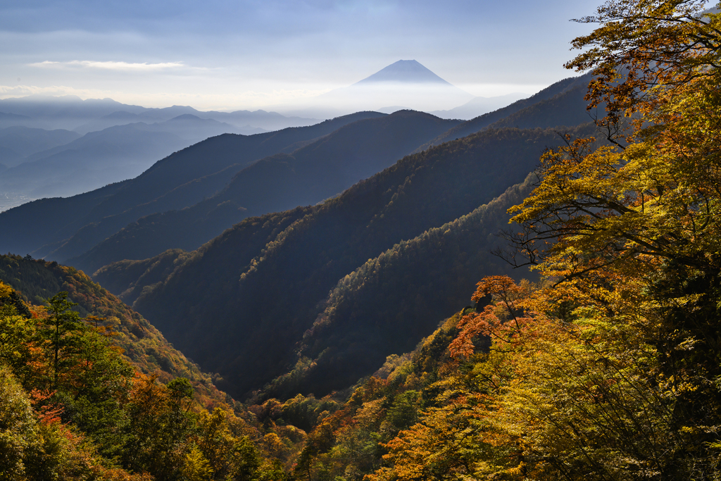 櫛形山の秋