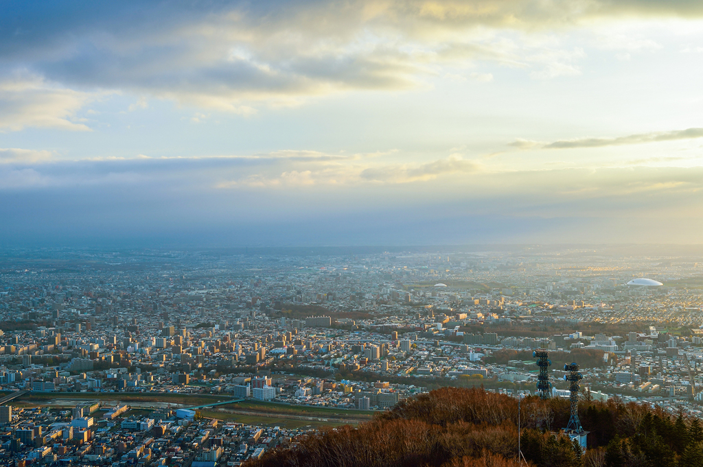 藻岩山の朝