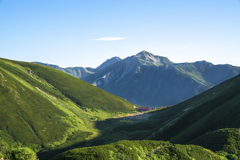 鷲羽岳を望んで