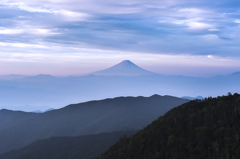 国師から見る霊峰