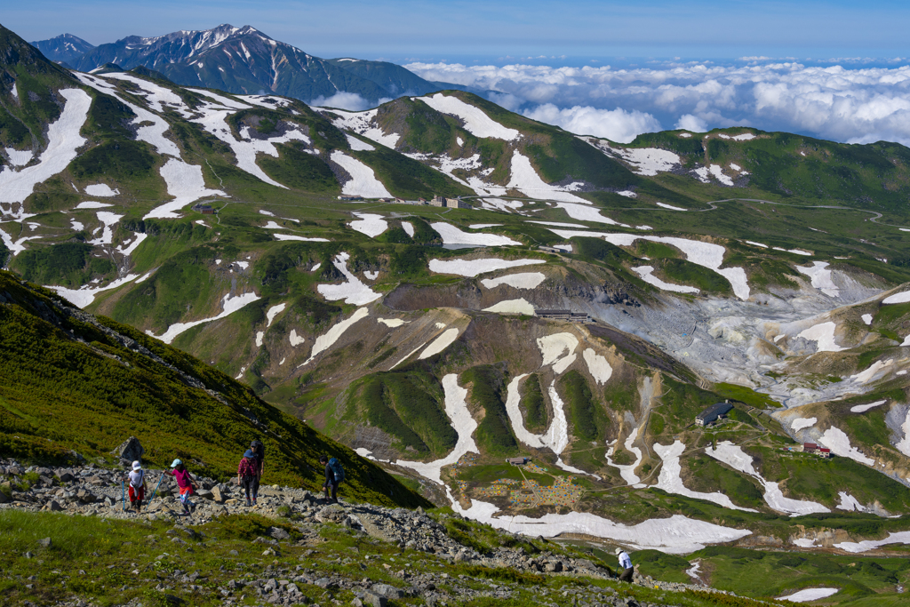 家族で登山