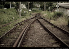 田舎の線路