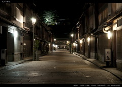 夜の茶屋町