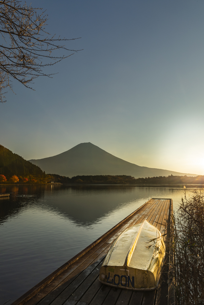 田貫湖の日の出