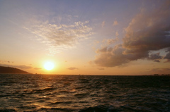 瀬戸内の夕暮れ