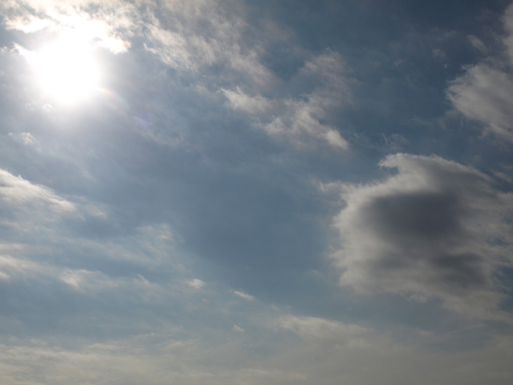 鴨川の空