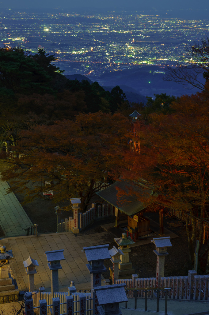 大山夜景