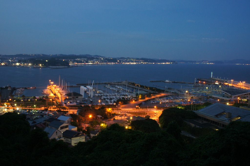 江の島からの夜景