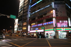 台北夜の街