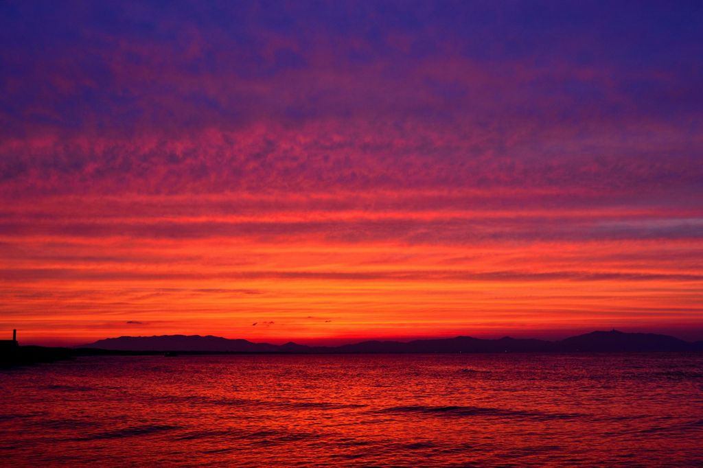 今日の夕焼け④20110616