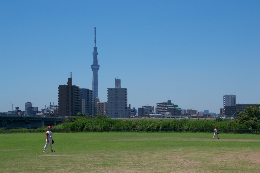 外野の三人