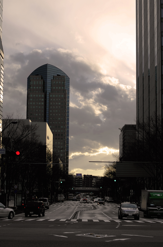 夕暮れ寸景
