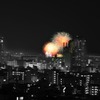 部屋から眺めた夏祭り