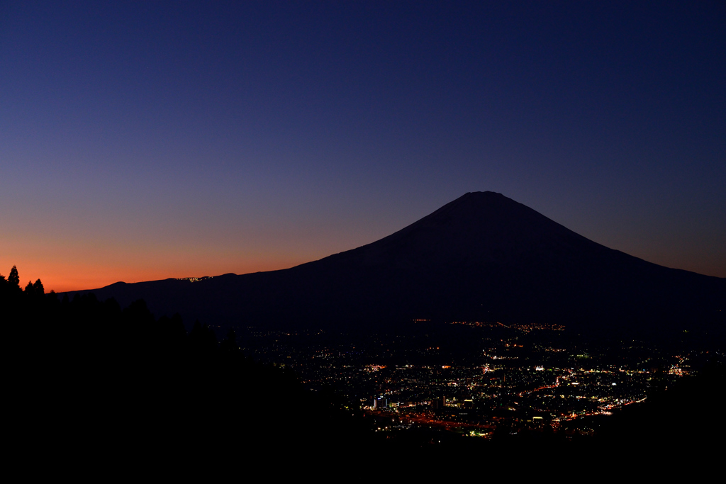 御殿場夕景