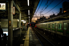 富士の見える駅