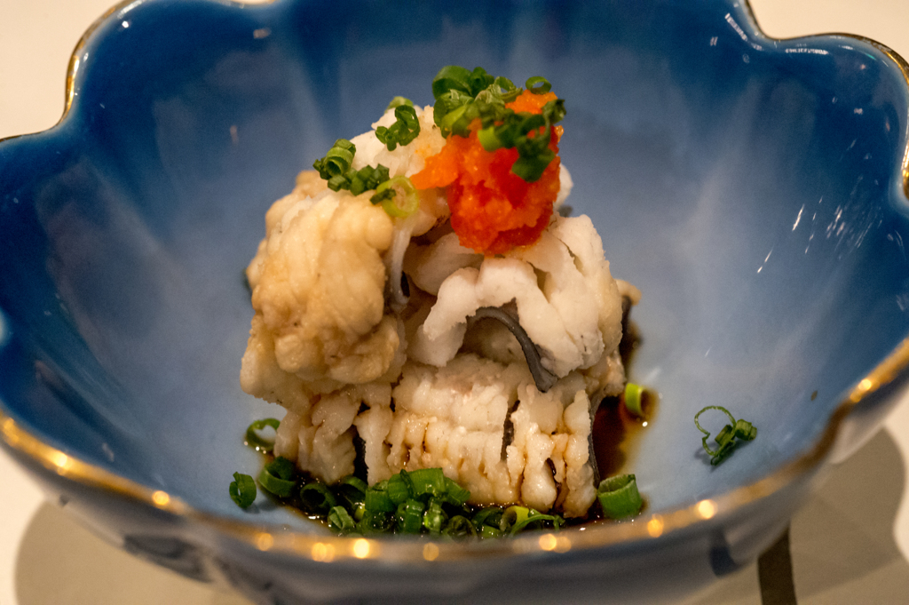 鰻の湯引き