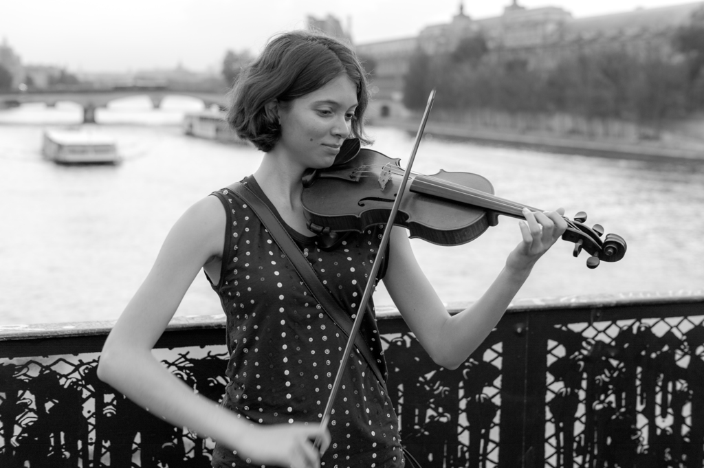 橋の上のヴァイオリン弾き