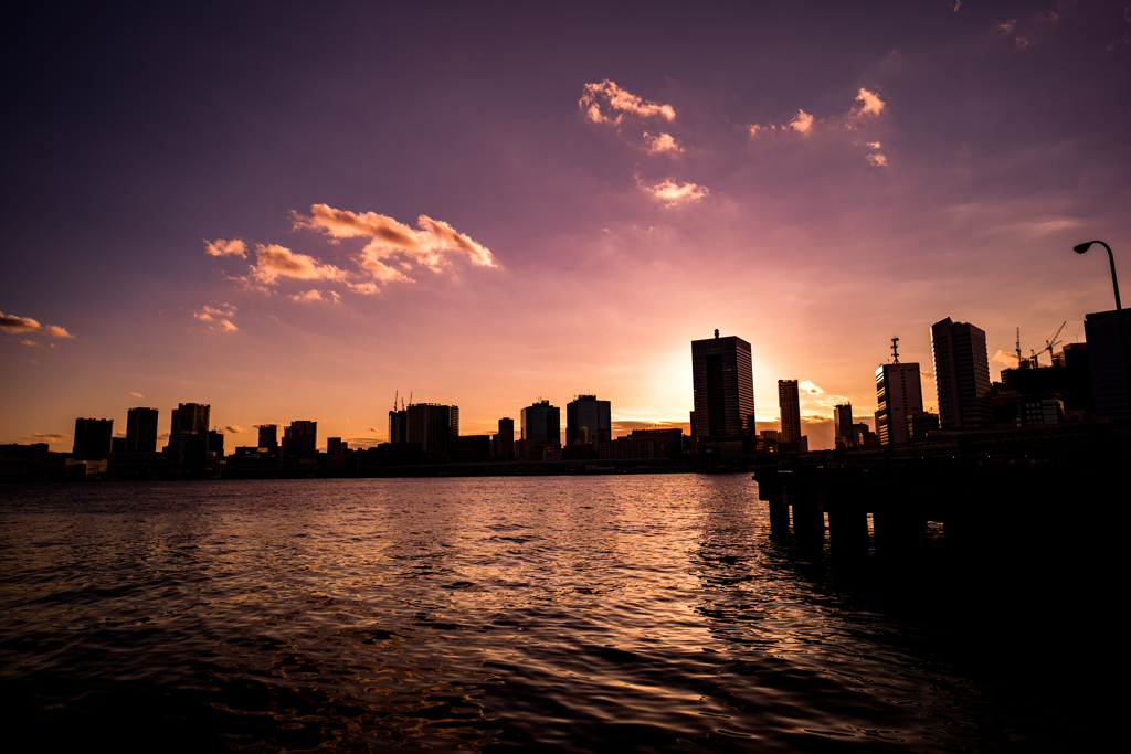 東京湾夕景