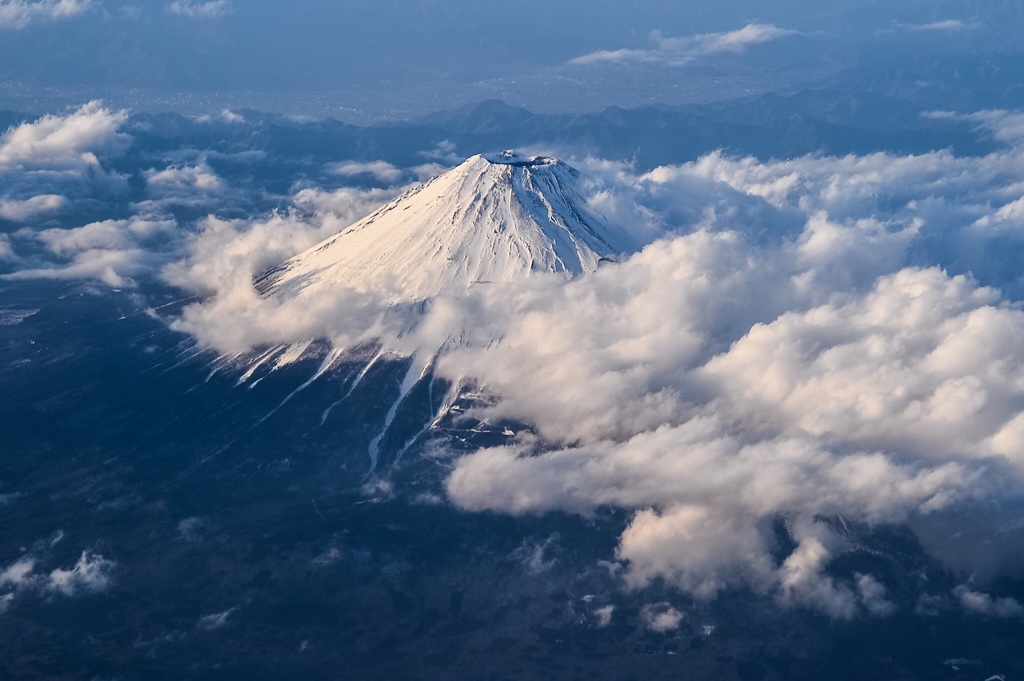 上空28,000フィートより