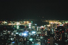東京タワーから見た東京湾