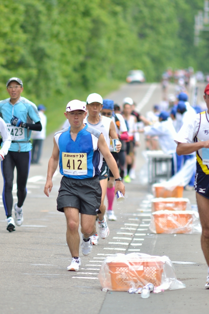 ３０ｋｍ給水付近