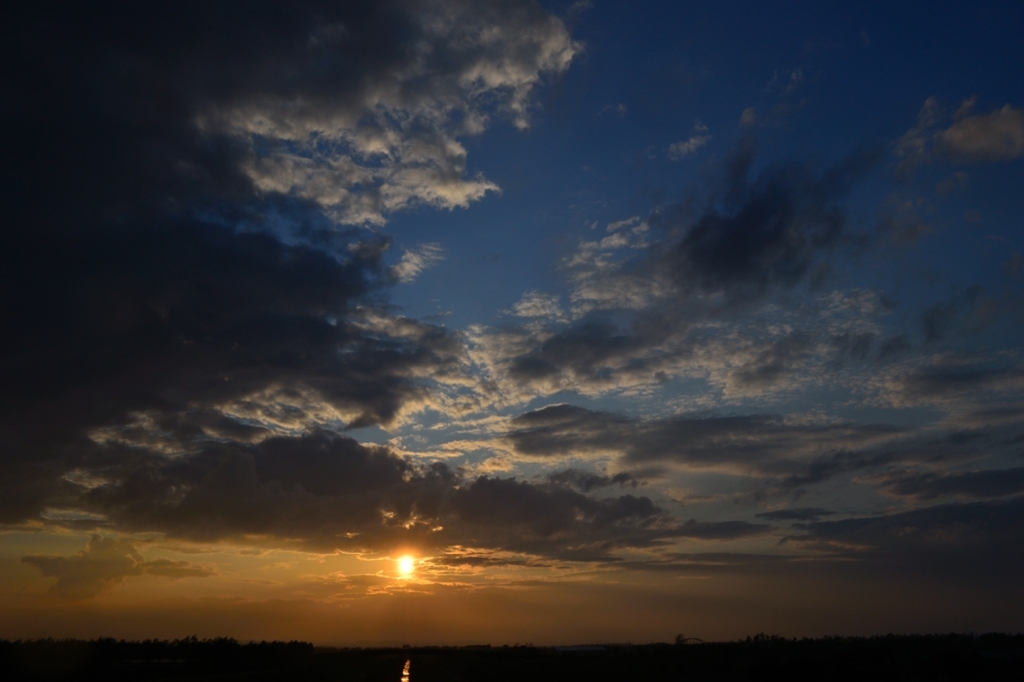 雨上がりの空