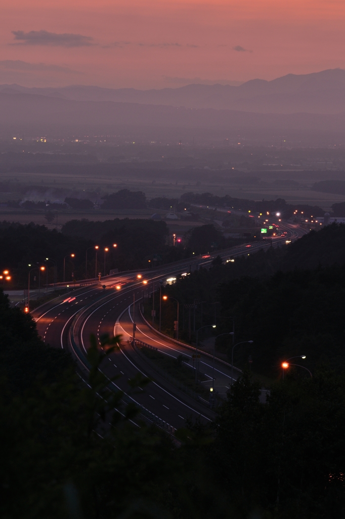 夕霧道東道