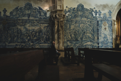 in the church