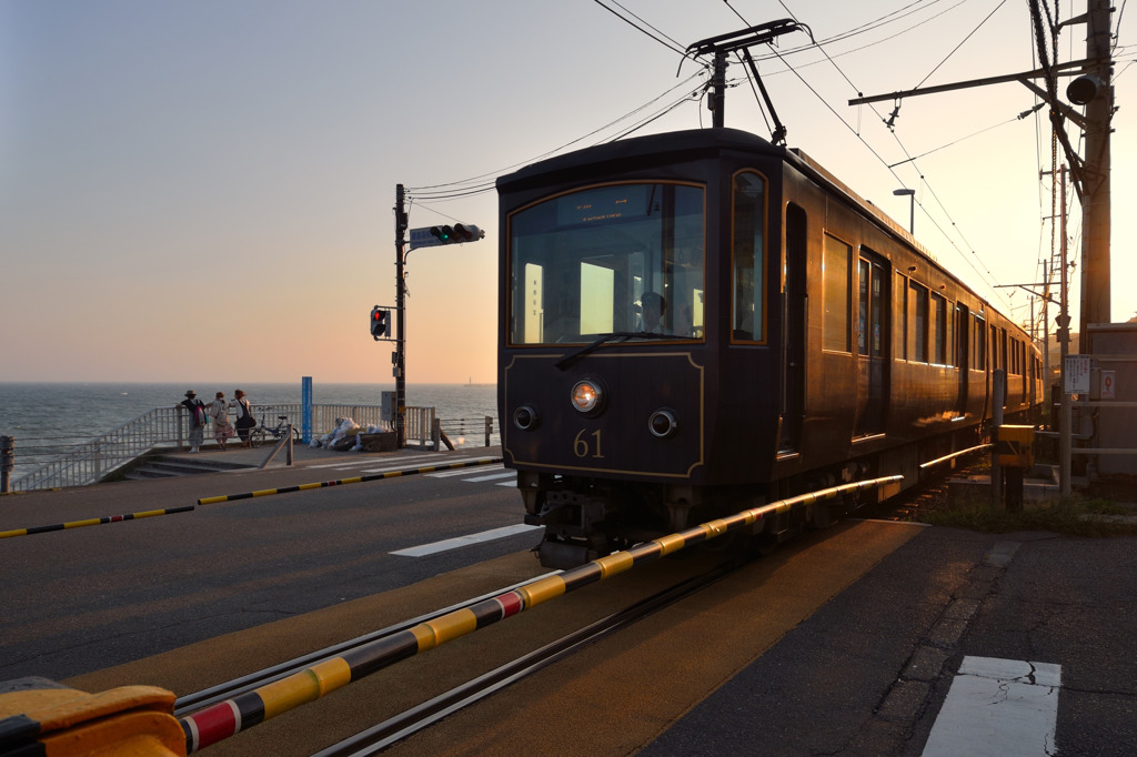 夕焼け電車