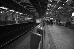 駅到着
