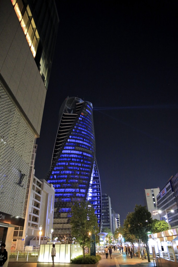 blue spiral