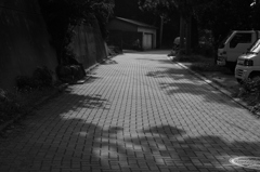 夏の路地