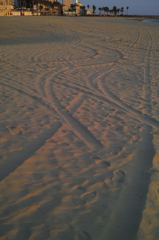 赤く染まるBEACH