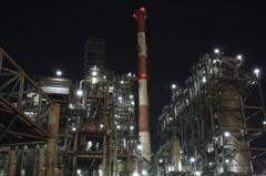 工場地帯夜景 3