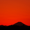 富士山夕景-2