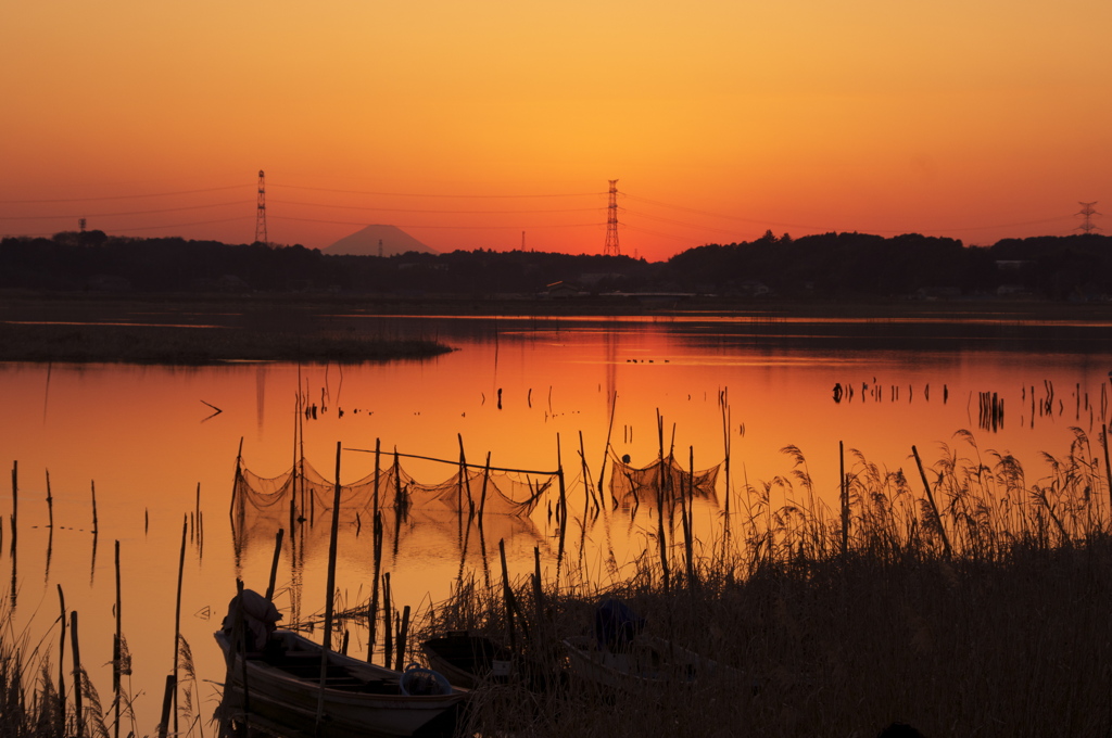静かな夕暮れ