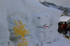 雪のアート