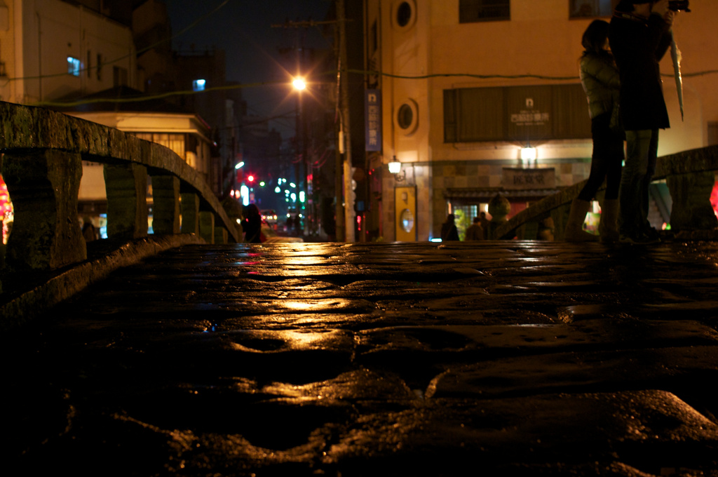 眼鏡橋にスポットライト