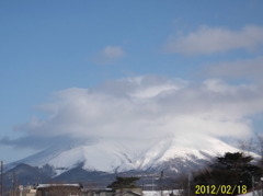 真冬の駒ケ岳
