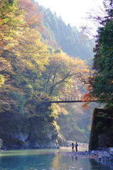 河畔デート
