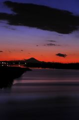 富士の夕焼け