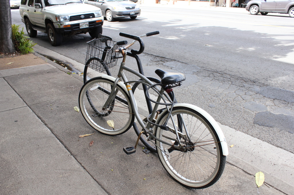 自転車 置き