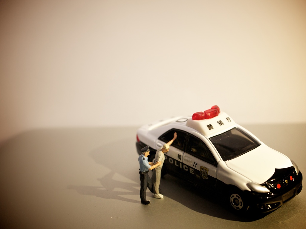 逮捕だー！