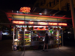 a juice bar, Brisbane
